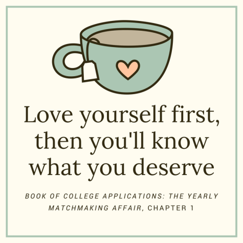Love yourself first, so you know what you deserve