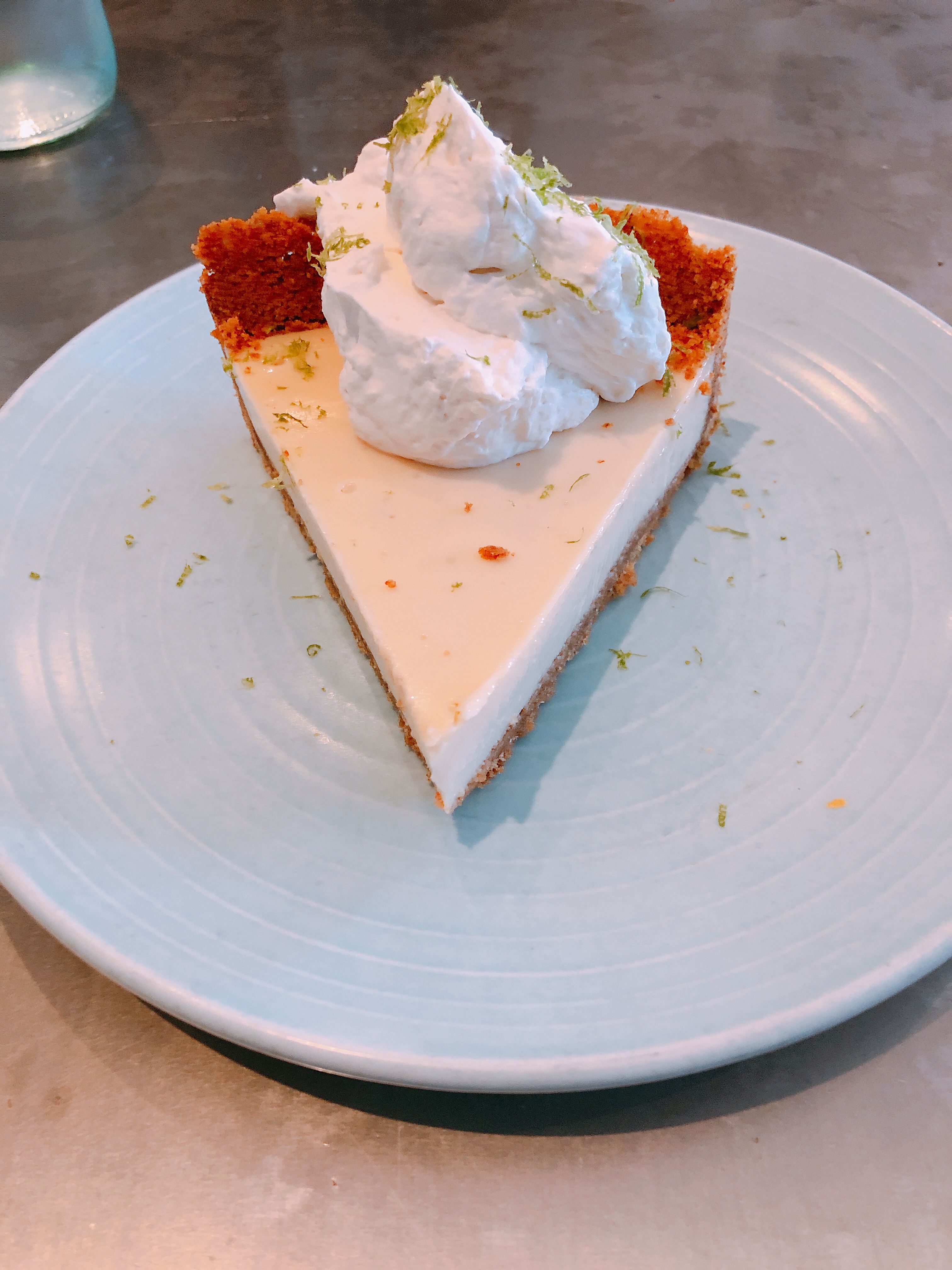 Selina Xu Blue Plate Oysterette Key Lime Pie