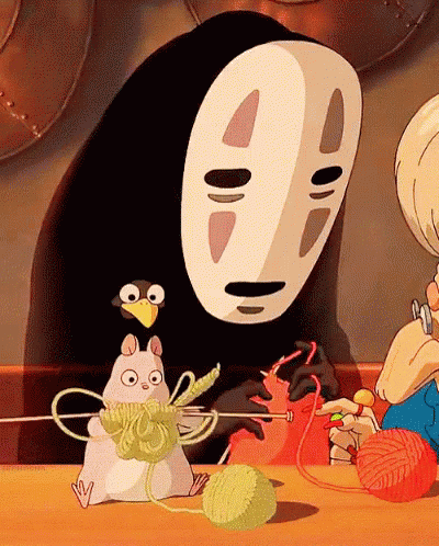 kaonashi no face spirited away peace